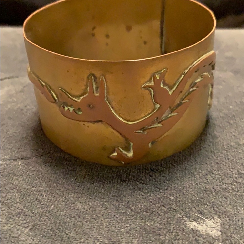 Fire breathing dragon bracelet.